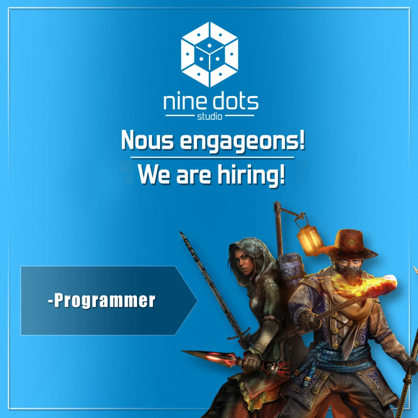 We are hiring_Nous engageons - Programmer